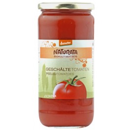 Naturata geschälte Tomaten in Tomatensaft, demeter