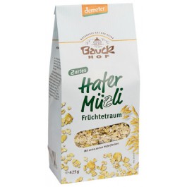 Bauckhof Hafer-Müzli Früchtetraum demeter 