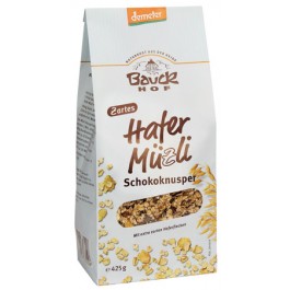 Bauckhof Hafermüzli Schokoknusper demeter