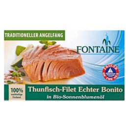 Fontaine Thunfisch-Filet Echter Bonito in Sonnenblumenöl