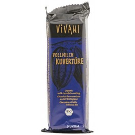 Vivani Vollmilchkuvertüre 200g