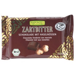 Rapunzel Cristallino Zartbitterschokolade 60% mit Haselnüssen