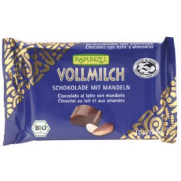 Rapunzel Cristallino Vollmilchschokolade mit Mandel