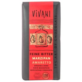 Vivani Feine Bitter Marzipan Amaretto Schokolade