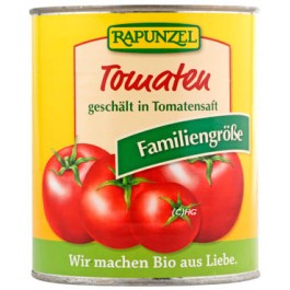 Rapunzel Tomaten, geschält in Tomatensaft 