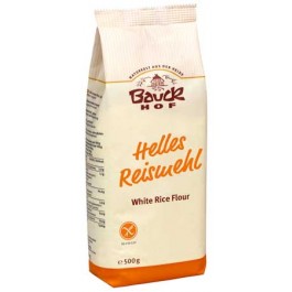 Bauckhof Reismehl hell glutenfrei 