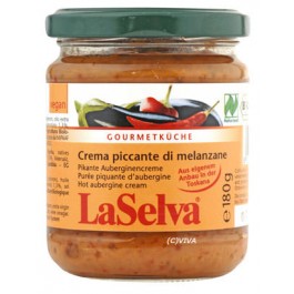 La Selva Crema piccante di melanzane, pikante Auberginencreme 