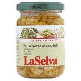 La Selva Bruschetta ai carciofi, aus Artischocken