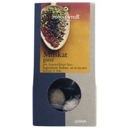 Sonnentor Muskatnüsse Tüte 25g 