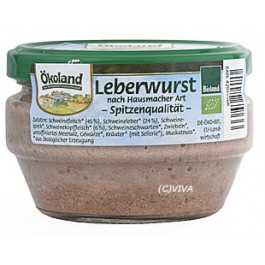 Ökoland Leberwurst