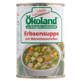 Ökoland Erbsensuppe Erbsentopf 400ml