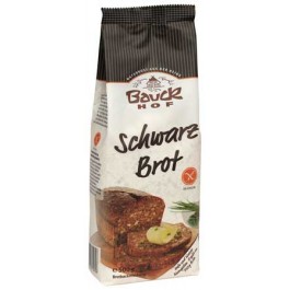 Bauckhof Schwarzbrot glutenfrei Backmischung