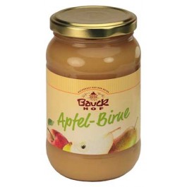Bauckhof Apfel-Birnenmark ungesüßt