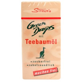 Styrums Green Drops mit Teebaumöl zuckerfrei zahnfreundlich