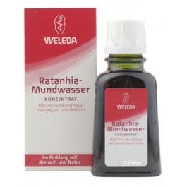 Ratanhia Mundwasser von Weleda