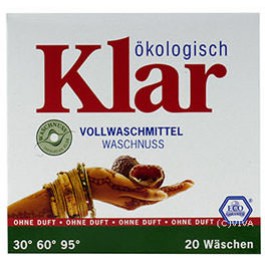 Klar Vollwaschmittel Waschnuss  1,1kg