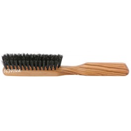 Redecker Haarbürste aus Olivenholz, flach