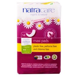 Natracare Damenbinden Normal 100% Baumwolle 