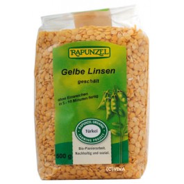 Rapunzel Gelbe Linsen 500g