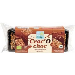 Pural Crac'O Choc Puffreis Schoko-Happen mit Vollmilchschokolade