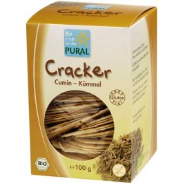 Pural Cracker mit Kümmel, glutenfrei 