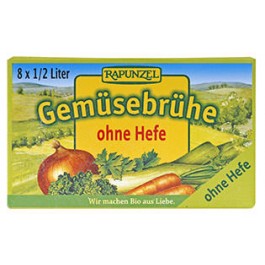Rapunzel Brühwürfel ohne Hefe