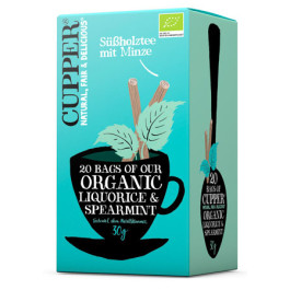 CUPPER Süßholztee mit Minze 30g 20 Beutel