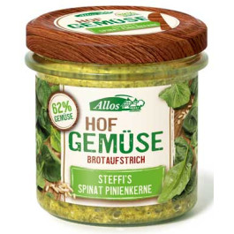 Allos Hofgemüse Steffi´s Spinat Pinienkerne Gourmet Pastete