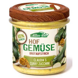 Allos Hofgemüse Claudia´s Curry Zucchini Gourmet Pastete