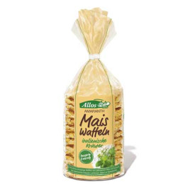 Allos Amaranth Mais Waffeln italienische Kräuter 