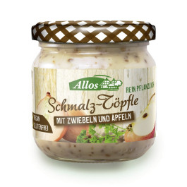 Allos Schmalz-Töpfle mit Zwiebeln und Äpfeln 150g