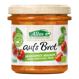 Allos Aufs Brot Kirschtomate & Basilikum 140g