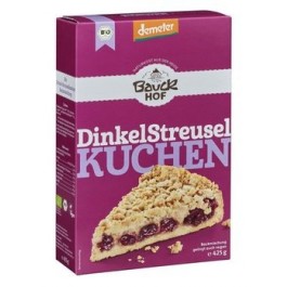 Bauckhof Dinkel-Streuselkuchen Backmischung demeter 425g
