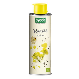 Byodo Rapsöl nativ, Dose 250ml