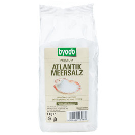 Byodo Atlantik-Meersalz feinkörnig, ohne Rieselhilfe 