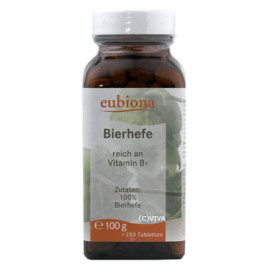 Bierhefe-Tabletten von Eubiona
