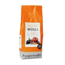 Burgermühle Früchte Müsli 750g