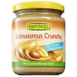 Rapunzel Erdnussmus Crunchy 250g