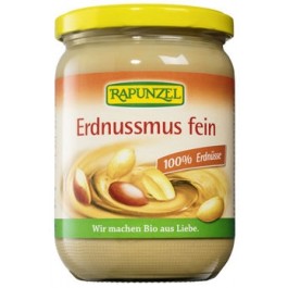 Rapunzel Erdnussmus, fein, ohne Salz 
