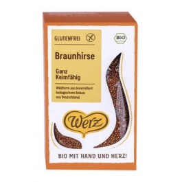 Bio-Braunhirse ganz keimfähig Wildform glutenfrei