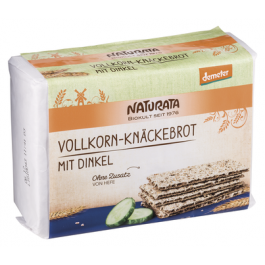 Naturata Vollkorn-Knäckebrot mit Dinkel, demeter