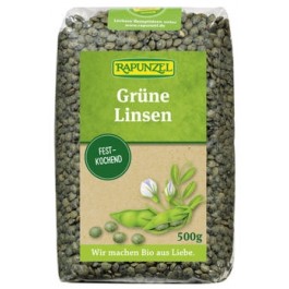 Rapunzel Grüne Linsen 500g