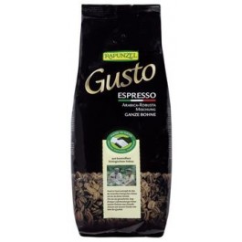 Rapunzel Gusto-Kaffee Espresso ganze Bohne