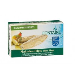 Fontaine Makrelenfilets ohne Haut & Gräten 120g