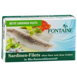 Fontaine Sardinen ohne Haut & Gräten 120g
