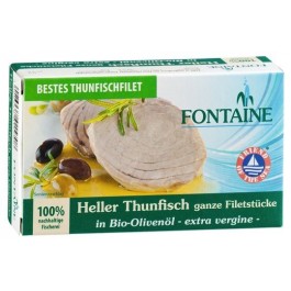 Fontaine Thunfisch hell, in Olivenöl  120g