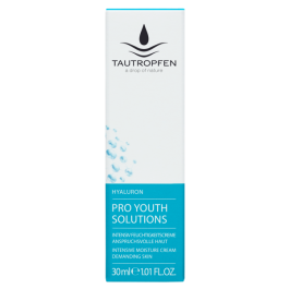 Tautropfen Pro Youth/ Hyaluron Intensiv Feuchtigkeitscreme 30ml
