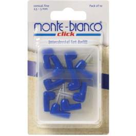 Monte Bianco Interdental-Bürsten konisch 10 Stück/A
