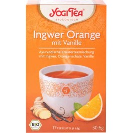 Yogi Tea Ingwer-Orange mit Vanille 