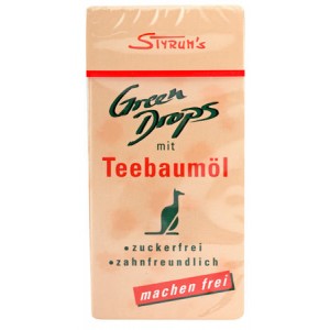 Styrums Green Drops mit Teebaumöl zuckerfrei zahnfreundlich